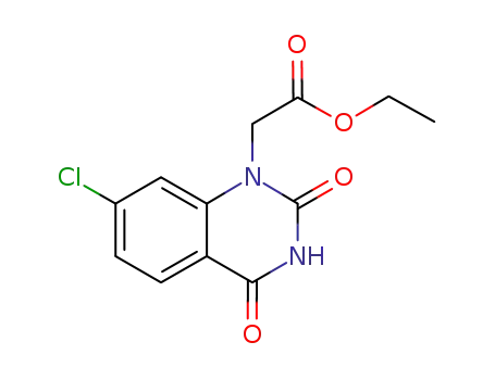 ethyl 2-(7-chloro-1,2,3,4-tetrahydro-2,4-dioxoquinazoline-1-yl)acetate