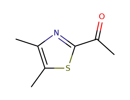 Molecular Structure of 7531-76-2 (2-ACETYL-4,5-DIMETHYLTHIAZOLE)