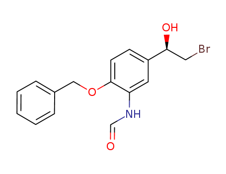 N-[5-((1R)-2-BROMO-1-HYDROXYETHYL)-2-(PHENYLMETHOXY)PHENYL]CARBOXAMIDE