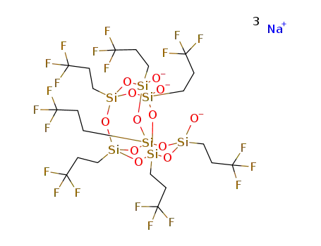 hepta(3,3,3-trifluoropropyl)tricycloheptasiloxane trisodium silanolate