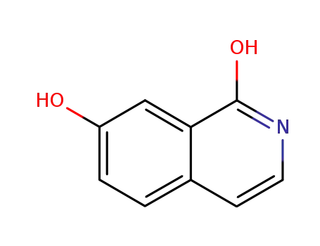 Molecular Structure of 59647-24-4 (7-hydroxyisoquinolin-1(2H)-one)