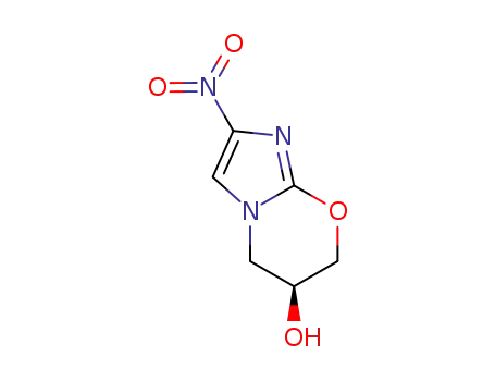 (S)-2-Nitro-6,7-dihydro-5H-imidazo[2,1-b][1,3]oxazin-6-ol cas  187235-08-1
