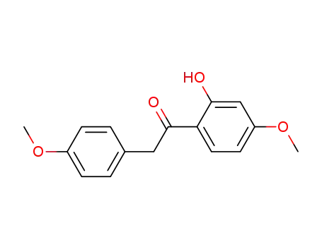 1-(2-HYDROXY-4-METHOXYPHENYL)-2-(4-METHOXYPHENYL)ETHANONECAS