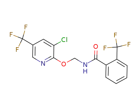 N-({[3-chloro-5-(trifluoromethyl)pyridin-2-yl]oxy}methyl)-2-(trifluoromethyl)benzamide