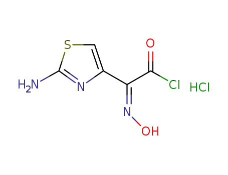 2-(Z)-(2-aminothiazol-4-yl)-2-hydroxyiminoacetic acid chloride/hydrochloride