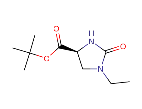 (S)-1-ethyl-2-oxoimidazolidine-4-carboxylic acid tert-butyl ester