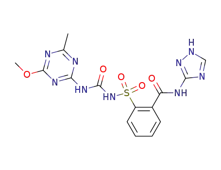 2-[[(4-methoxy-6-methyl-1,3,5-triazin-2-yl)aminocarbonyl]aminosulfonyl]-N-(1,2,4-triazol-3-yl)benzamide