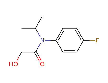 N-(4-fluorophenyl)-2-hydroxy-N-(1-methylethyl)acetamide