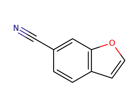 Molecular Structure of 17450-68-9 (Benzofuran-6-carbonitrile)