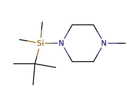 4-(t-butyldimethylsilyl)-1-methyl piperazine