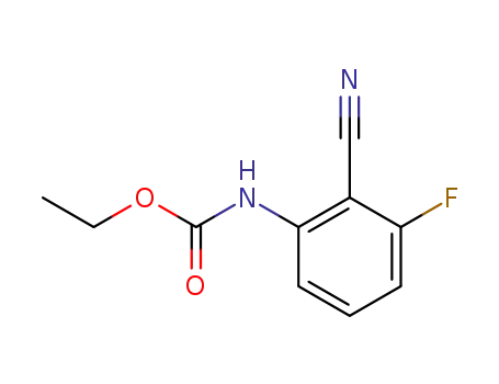 ethyl (2-cyano-3-fluorophenyl)carbamate