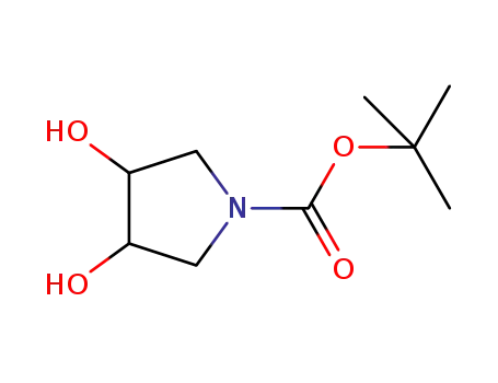trans tert-butyl 3,4-dihydroxypyrrolidine-1-carboxylate