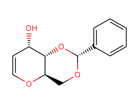 1,5-anhydro-4,6-O-benzylidene-2-deoxy-D-ribo-hex-1-enopyranose