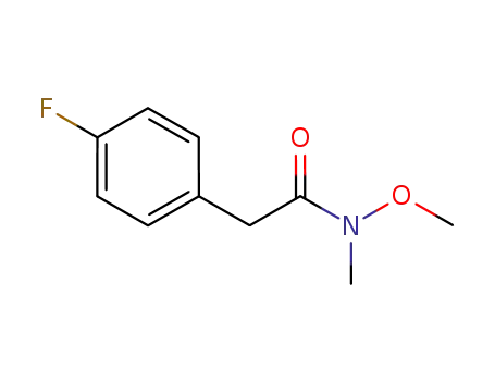 2-(4-fluorophenyl)-N-methoxy-N-methylacetamide