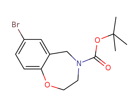 tert-butyl 7-bromo-2,3-dihydro-1,4-benzoxazepine-4(5H)-carboxylate