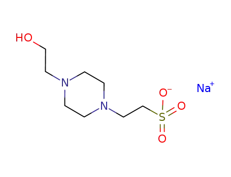 4-(2-hydroxyethyl)piperazine-1-ethanesulfonic acid sodium salt