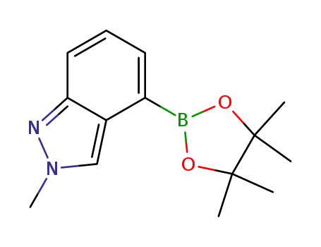 2-methyl-4-(4,4,5,5-tetramethyl-1,3,2-dioxaborolan-2-yl)-2H-indazole