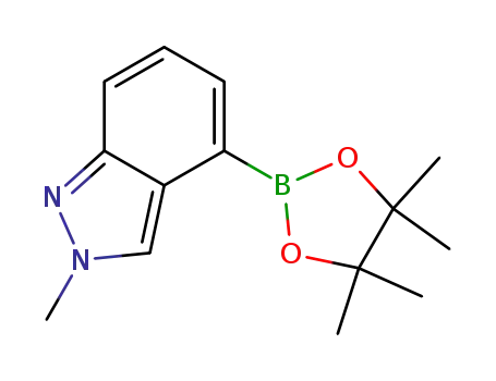 2-methyl-4-(tetramethyl-1,3,2-dioxaborolan-2-yl)-2H-indazole