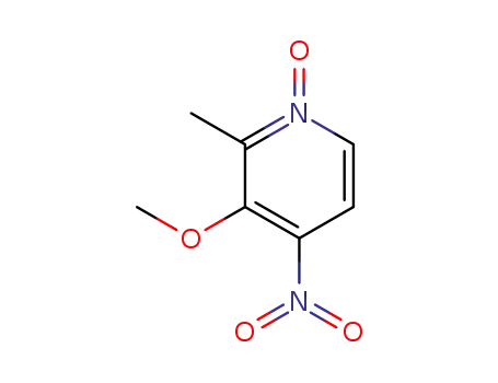 Pyridine, 3-methoxy-2-methyl-4-nitro-, 1-oxide