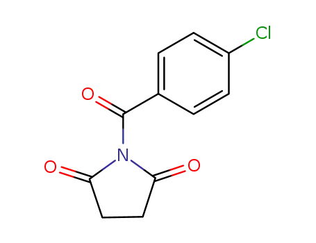 1-(4-chlorobenzoyl)pyrrolidine-2,5-dione cas  6343-28-8