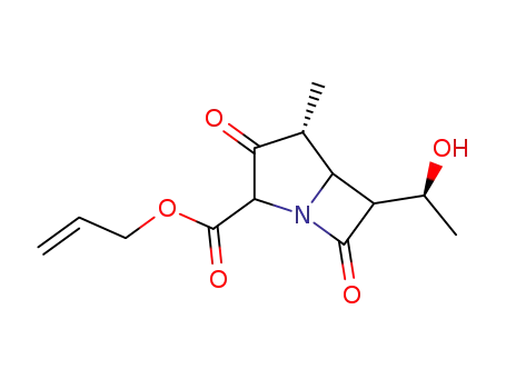 (5 S ,6 S) allyl 6-(1 S-hydroxyethyl)-4 R-methyl-3,7-dioxo-1-azabicyclo[3.2.0]heptane-2-carboxylate