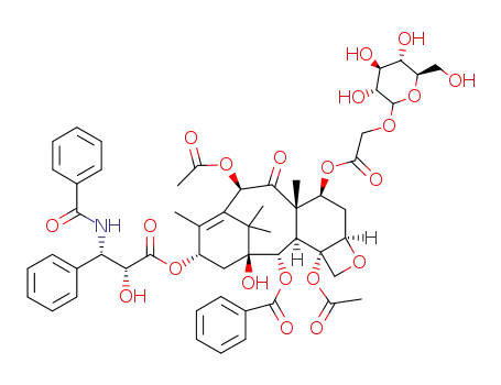 7-α-glucosyloxyacetyl paclitaxel