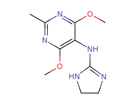 4,6-dimethoxy-2-methyl-5-(2-imidazolin-2-yl)-aminopyrimidine