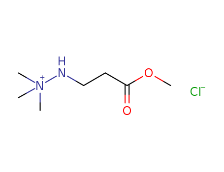 HYDRAZINIUM,2-(3-METHOXY-3-OXOPROPYL)-1,1,1-TRIMETHYL-, CHLORIDE (1:1)