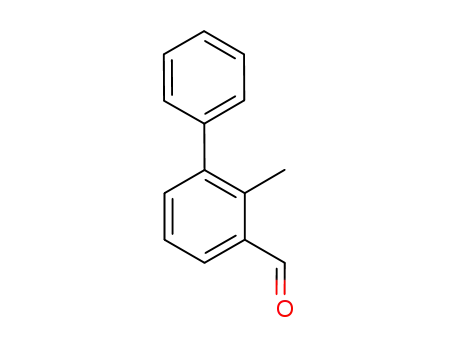 Molecular Structure of 89951-60-0 ([1,1'-Biphenyl]-3-carboxaldehyde, 2-methyl-)