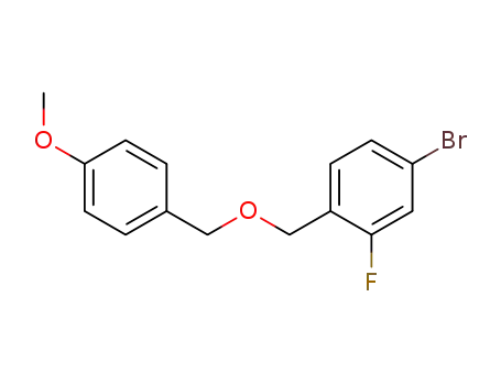4-bromo-2-fluoro-1-{[(4-methoxybenzyl)oxy]methyl}benzene