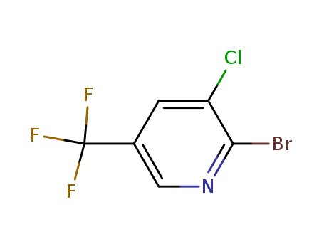 2-BroMo-3-chloro-5-(trifluoroMethyl)pyridine, 97%