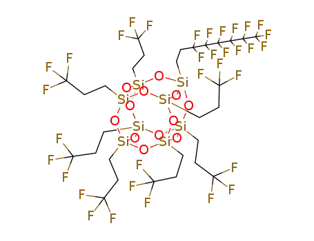 tridecafluoro-1,1,2,2-tetrahydrooctylhepta(3,3,3-trifluoropropyl)-T8-silsesquioxane