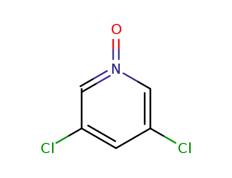Molecular Structure of 15177-57-8 (3 5-DICHLOROPYRIDINE 1-OXIDE  98)