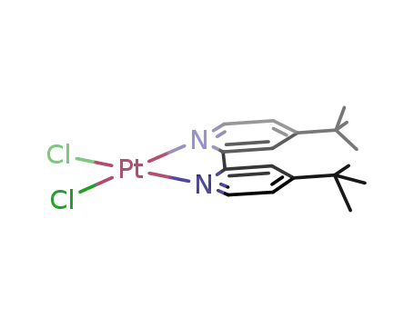 dichloro(4,4'-di-tert-butyl-2,2'-bipyridine)platinum(II)