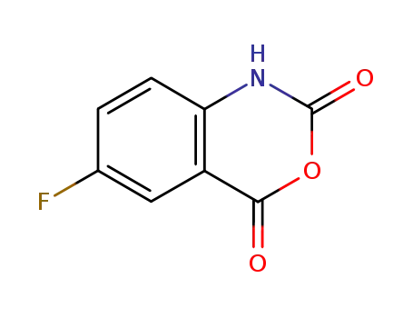 Molecular Structure of 321-69-7 (5-Fluoroisatonic anhydride)