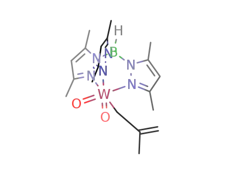 (2-methylallyl)dioxo{tris(3,5-dimethyl-1-pyrazolyl)boranato}tungsten(VI)