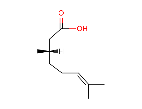 6-Octenoic acid,3,7-dimethyl-, (3S)-