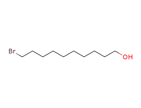 Molecular Structure of 53463-68-6 (10-Bromodecanol)