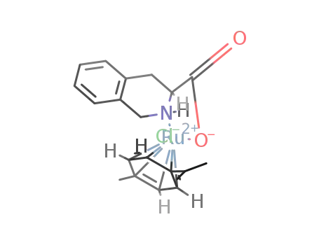 chloro-p-cymenetetrahydroisoquinolinecarboxylato-ruthenium