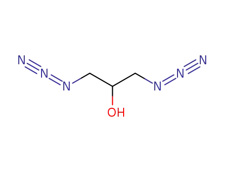 Molecular Structure of 57011-48-0 (1,3-DIAZIDO-2-PROPANOL			)