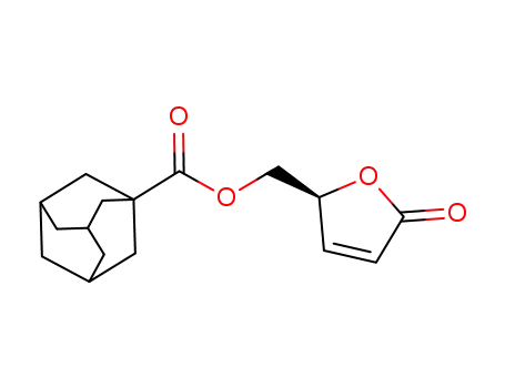 (-)-(S)-5-adamantanecarbonyloxymethyl-2(5H)-furanone