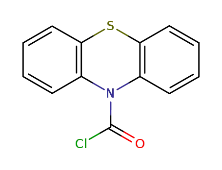 Molecular Structure of 18956-87-1 (Phenothiazine-10-carbonyl chloride)