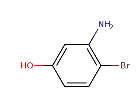 Molecular Structure of 100367-37-1 (3-AMINO-4-BROMOPHENOL)