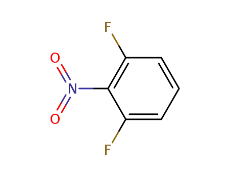 Molecular Structure of 19064-24-5 (2,6-Difluoronitrobenzene)