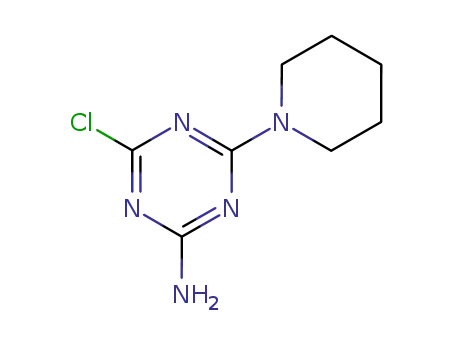 4-Chloro-6-(1-piperidinyl)-1,3,5-triazin-2-ylamine