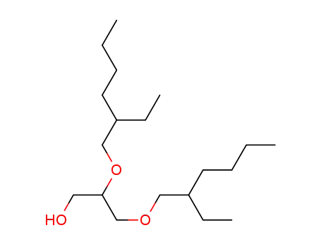 Molecular Structure of 59068-04-1 (2,3-bis[(2-ethylhexyl)oxy]propan-1-ol)