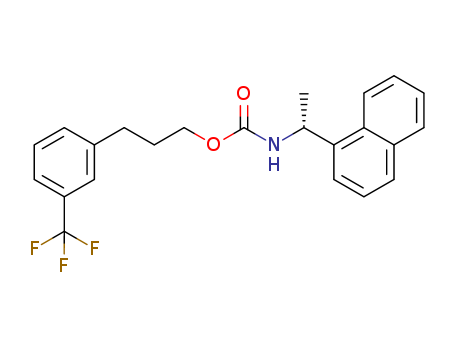 N-[(1R)-1-(1-Naphthalenyl)ethyl]carbamic acid 3-[3-(trifluoromethyl)phenyl]propyl] ester(915979-44-1)