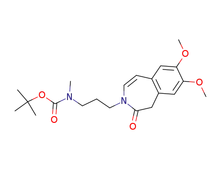 tert-Butyl [3-(7,8-dimethoxy-2-oxo-1,2-dihydro-3H-3-benzazepin-3-yl)propyl]-methylcarbamate