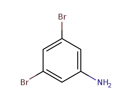 Molecular Structure of 626-40-4 (3,5-Dibromoaniline)