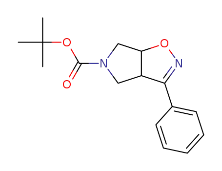 tert-butyl 3-phenyl-6,6a-dihydro-3aH-pyrrolo[3,4-d]isoxazole-5(4H)-carboxylate